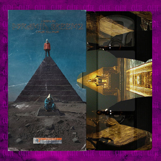 Pyramid Skeemz Limited Edition "Golden Throne" Picture Shell VHS
