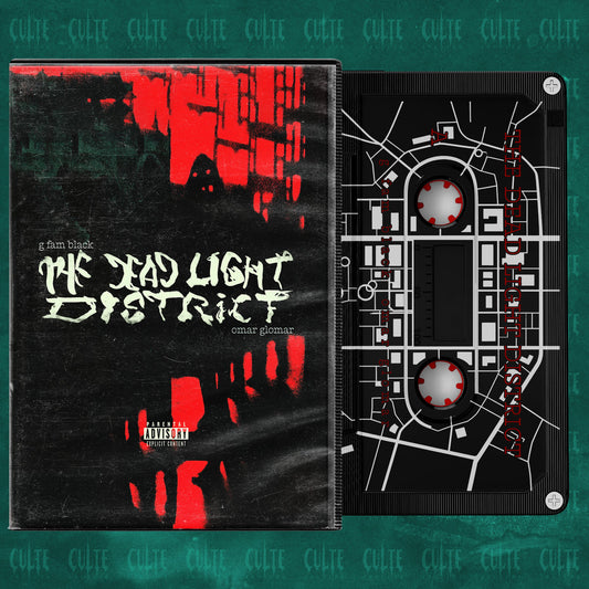 The Dead Light District Limited Edition Black Cassette in rave case